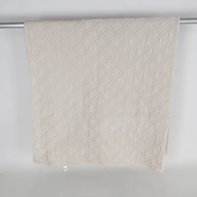 Sengetæppe (Beige) fra Ellos Home Bomuld, Polyester