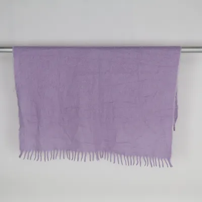 Couverture (Violet) de Zara Home Mohair, Polyamide, Laine