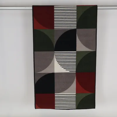 Tapis à poil court (Noir, Rouge, Vert, Multicolore)