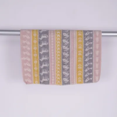 Baby blanket (Beige, Multicolored) from Klippan Wool