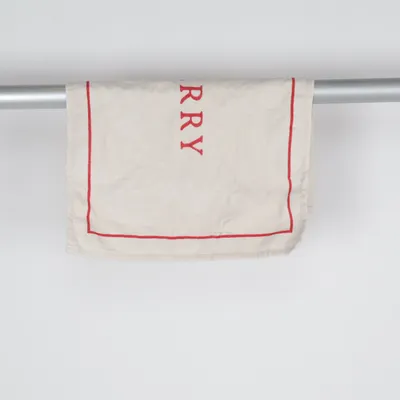 Badrumsmatta (Beige, Röd) från H&M Home Bomull