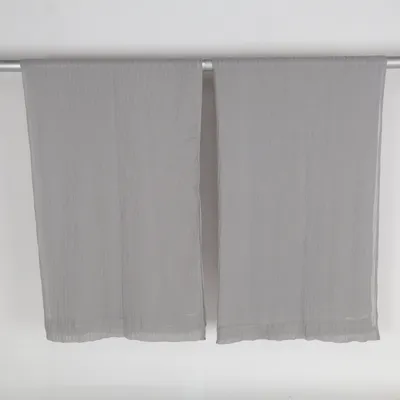 Rideau passe tringle (Gris) de Boel & Jan Polyester