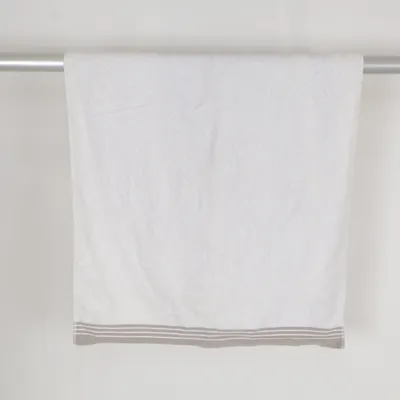 Badlakan (Vit, Grå) från Classic Textile of Sweden