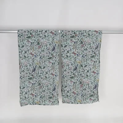 Veckbandslängd (Grön, Flerfärgad, Blå, Gul) från Hemtex Bomull