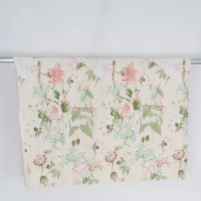 Housse de couette (Beige, Multicolore) de Meradiso Coton, Polyester