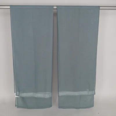 Gordijn aan roede (Groen) van Rusta Home Polyester