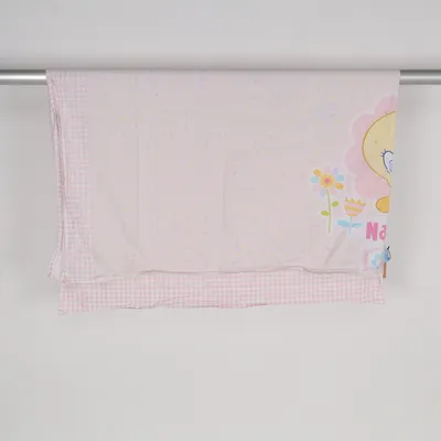 Rideau passe tringle (Rose, Blanc, Jaune) de Baby Looney Tunes