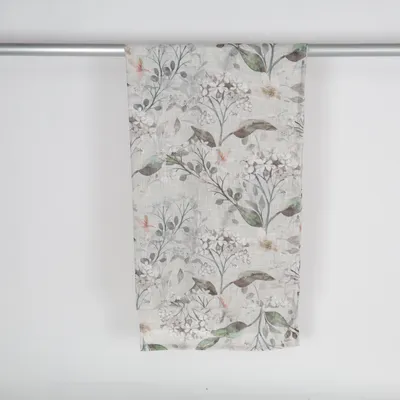 Pleat curtain (Gray, Beige, Multicolored) from Hemtex Polyester