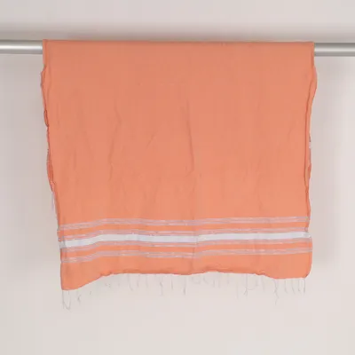 Beach towel (Orange, White) from Rituals Cotton