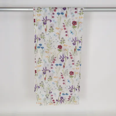 Rideau passe tringle (Blanc, Multicolore) de Hemtex Coton