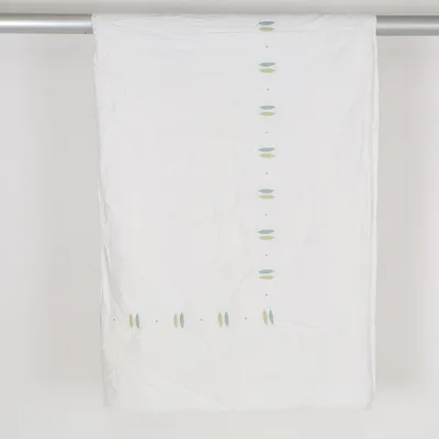 Duvet cover (White, Green, Blue) from Habitat