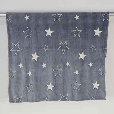 Couverture (Gris, Blanc) de Winthome Polyester