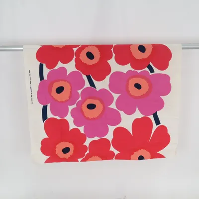 Textile (Pink, Red, Multicolored) from Marimekko