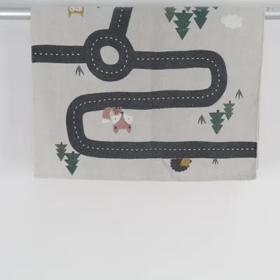 Playmat (Beige, Green, Black) from Alice & Fox Cotton