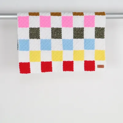 Couverture (Blanc, Multicolore) de Handmade