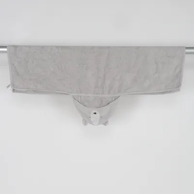 Badcape (Grå) från H&M Home Bomull