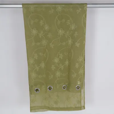 Öljettgardin (Grön) från Till Hemmet Polyester