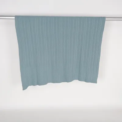 Deken (Blauw) van Himla Polyamide, Wol