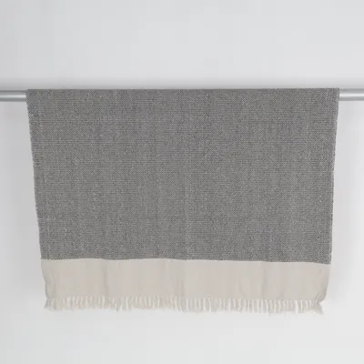 Strandlaken (Zwart, Beige) van Bloomingville