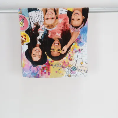 Beach towel (Multicolored) from MGA Cotton