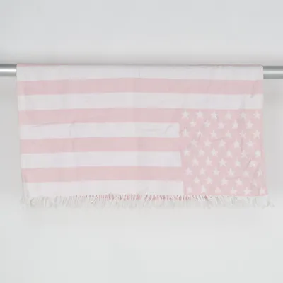 Babyfilt (Rosa, Vit) från Lexington Baby Bomull