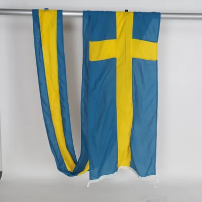 Flagga (Blå, Gul, Vit) från Nordiska