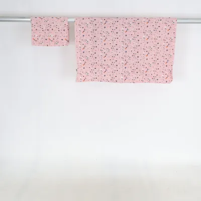 Bed set (Pink, Multicolored) from Mini Mys Cotton