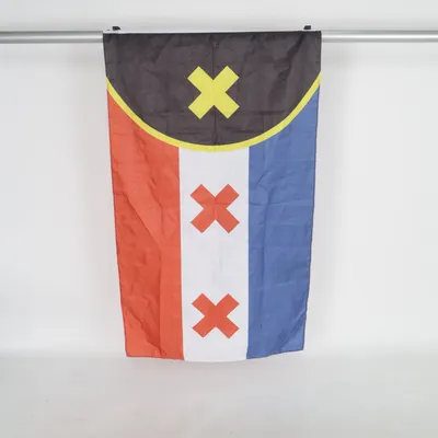 Vlag (Blauw, Wit, Rood, Zwart, Geel)