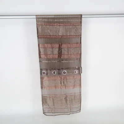 Ringgordijnen (Bruin, Goud) van Solbacka Hemtextil Polyester