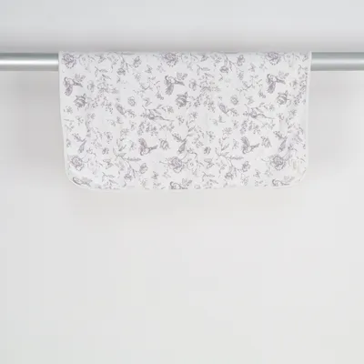 Babyfilt (Vit, Grå) från Newbie by KappAhl Ekologisk bomull