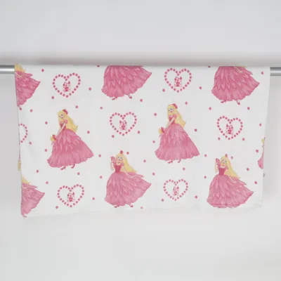 Filt (Vit, Rosa) från Nina Royal