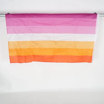 Flagga (Rosa, Orange, Flerfärgad)