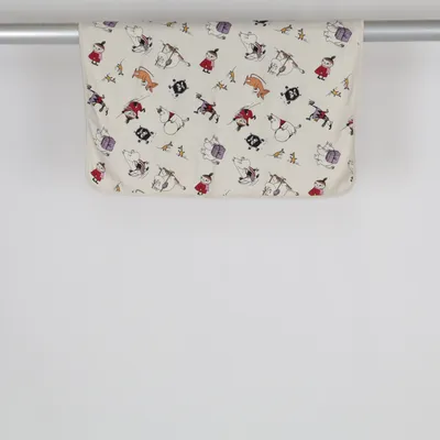 Babyfilt (Vit, Flerfärgad) från Moomin by Lindex Bomull