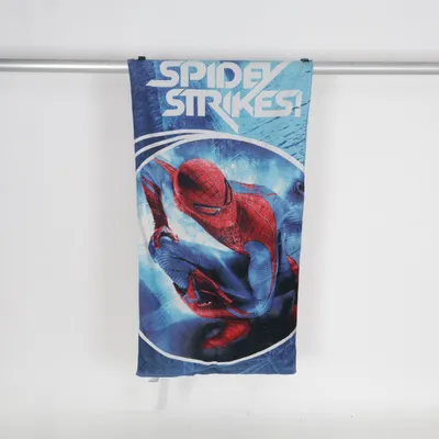 Serviette (Bleu, Rouge, Blanc) de Spiderman Coton