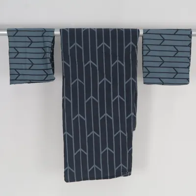 Bed set (Blue, Gray) from Today Cotton