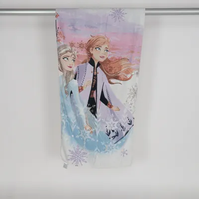 Badlakan (Vit, Flerfärgad) från Disney Frozen Bomull