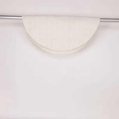 Kortluggad matta (Vit) från Clas Ohlson Bomull, Polyester