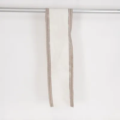 Löpare (Vit, Brun) från Indiska Bomull