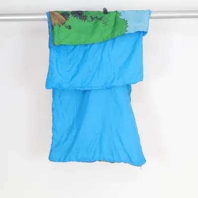 Sovsäck (Blå, Flerfärgad) från Bamse Polyester