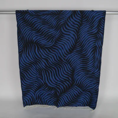 Plaid (Blauw, Zwart) van R.W.S Wol