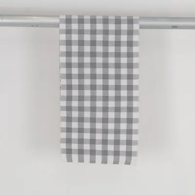 Chemin de table (Gris, Blanc) de Boel & Jan Coton