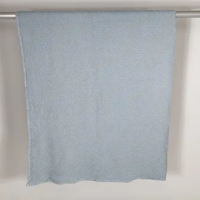Blanket (Blue, White) Cotton