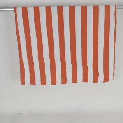 Housse de couette (Orange, Blanc)