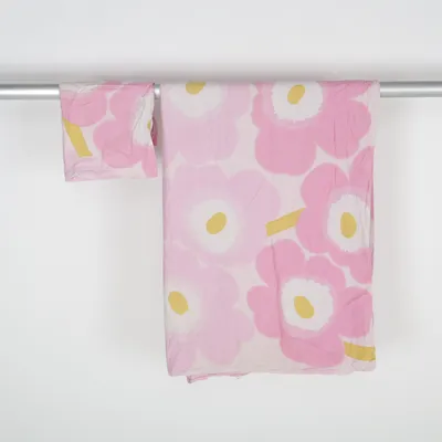 Sengesæt (Pink, Hvid, Gul) fra Marimekko Bomuld