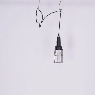 Vindueslampe (Sort)