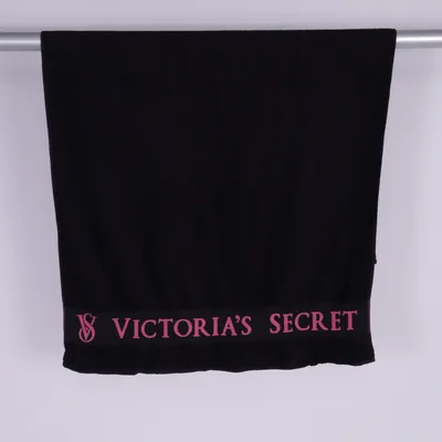 Badehåndklæde (Sort, Pink) fra Victoria's Secret Bomuld