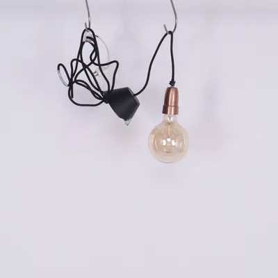 Ceiling light (Black, Yellow) from Hallbergs