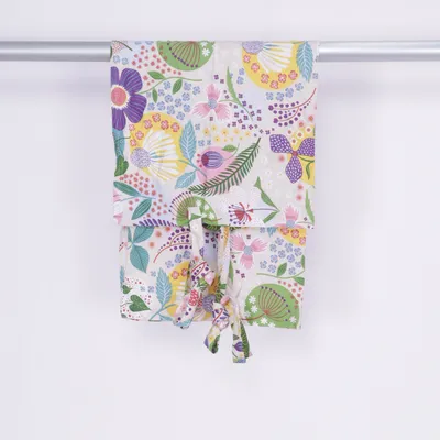 Hissgardin (Blå, Flerfärgad) från Cellbes Bomull