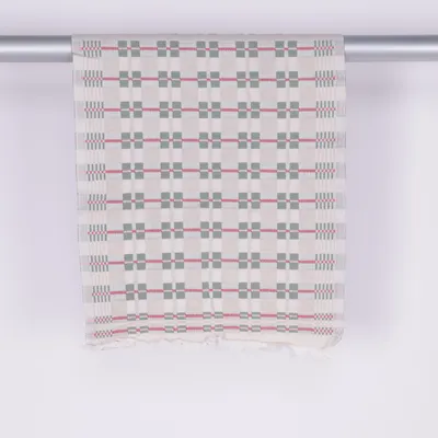 Vävd matta (Grön, Flerfärgad)