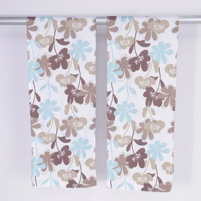 Bordsduk (Vit, Flerfärgad) Polyester